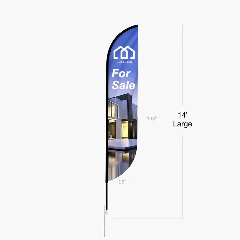 14 foot size diagram