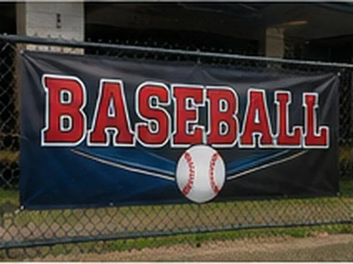 Sports field banner &mdash; Vinyl Banners design example