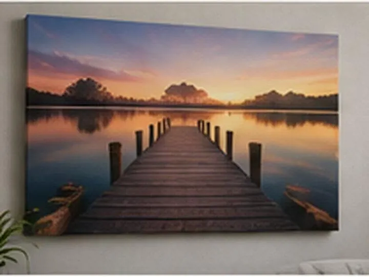 Sunset landscape &mdash; Canvas Prints design example