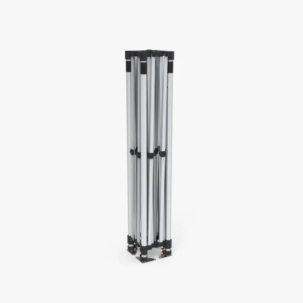 Folded aluminum frame